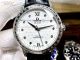 Perfect Replica Omega Deville White Dial Leather Strap 32mm Women's Watches (5)_th.jpg